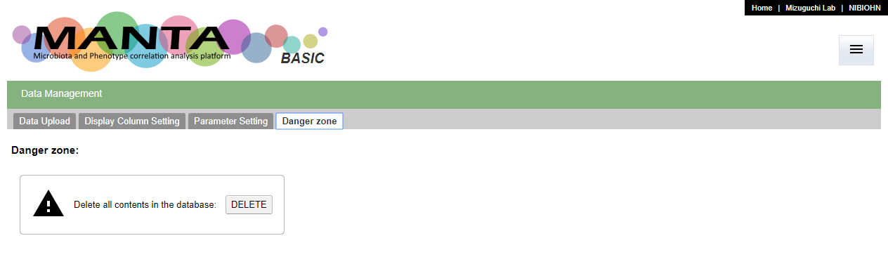 To set the parameter type